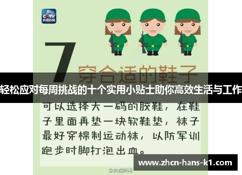 轻松应对每周挑战的十个实用小贴士助你高效生活与工作